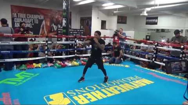 Gervonta Davis SHADOW BOXING Ahead Of Francisco Fonseca FIGHT On August 26th