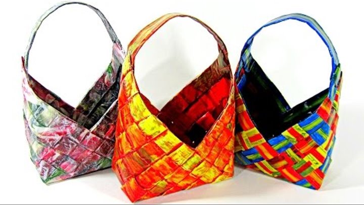 #DIY: Cómo hacer cestas de papel Gustamontón. How to make paper baskets.
