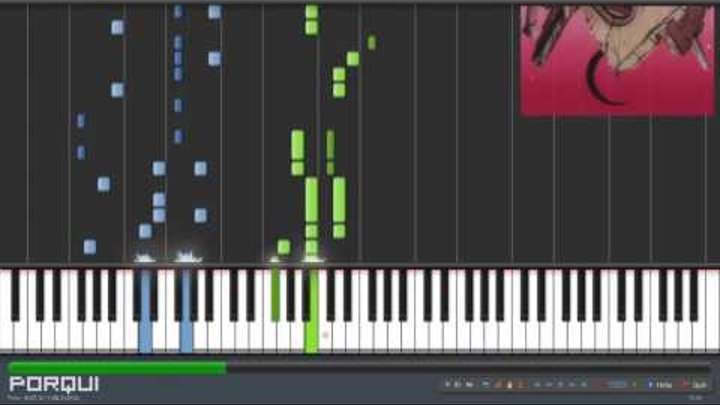 D.Gray-man Opening 3 - Doubt & Trust (Synthesia)