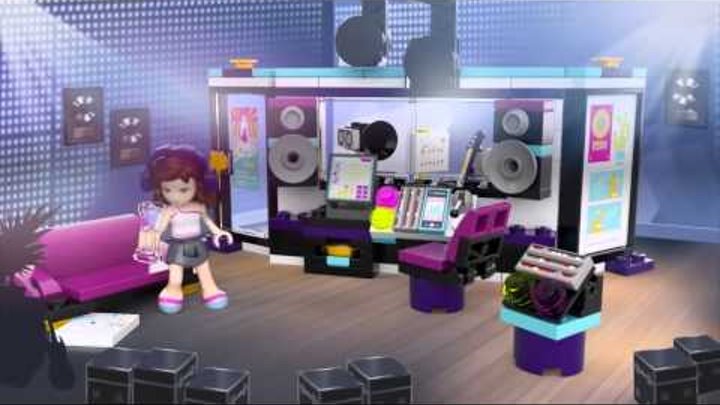 Конструктор LEGO Friends (Лего Френдс) Поп-звезда «Студия звукозаписи» Конструктор LEGO Friends (Лего Френдс) Поп-звезда «Студия звукозаписи»