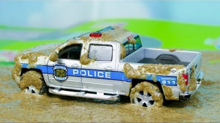 Мультик про машинки - 207 серия: Полицейская погоня, Гоночная машина, Автобус, Авария