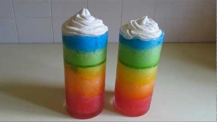 Rainbow Foam Recipe from 1934 Rainbow Foam Recipe from 1934