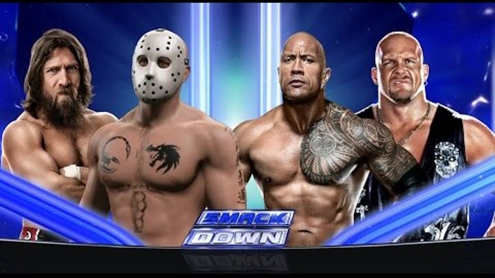 WWE 2K15 - Прохождение на русском - Ч.9 - Бой Суперзвёзд - Скала - Стив Остин - и маленький Джейсон смотреть онлайн WWE 2K15 - Прохождение на русском - Ч.9 - Бой Суперзвёзд - Скала - Стив Остин - и маленький Джейсон
