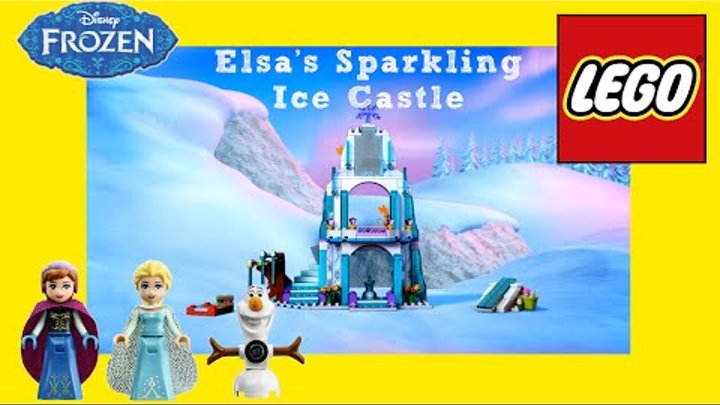 LEGO Disney Princess Elsa's Sparkling Ice Castle 41062 - Help Elsa Build a Lego Frozen Doll House
