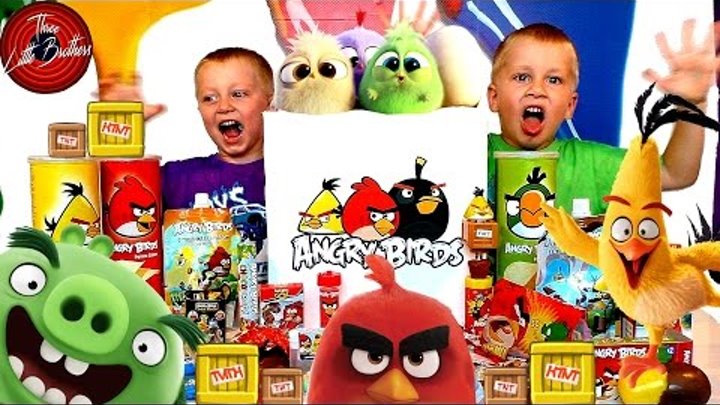 Посылка Angry Birds Movie ЭНГРИ БЁРДС В КИНО сюрпризы игрушки СВИТ БОКС, Киндер Сюрприз TOYS
