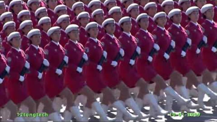 60th China anniversary National Day Parade by Girls