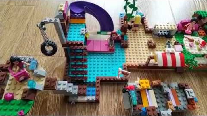 Обзор Лего Френдс Спортивный лагерь домик на дереве Lego Friends 41122 Обзор Лего Френдс Спортивный лагерь домик на дереве Lego Friends 41122