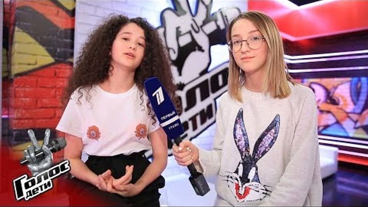 Эльвира Апшева. Интервью после Слепого прослушивания - За кадром - Голос.Дети - Сезон 5 Эльвира Апшева. Интервью после Слепого прослушивания - За кадром - Голос.Дети - Сезон 5