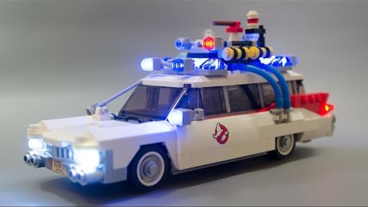 Lego 21108 Ghostbusters Ecto-1 Fully enlightened mod