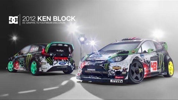 DC SHOES: 2012 KEN BLOCK DC GRAPHIC TO FOOTWEAR EXECUTION
