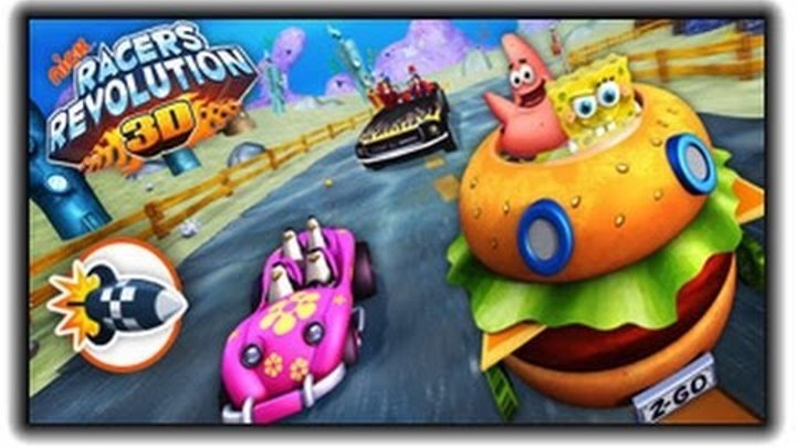 Nick Racers Revolution 3D - Spongebob Games