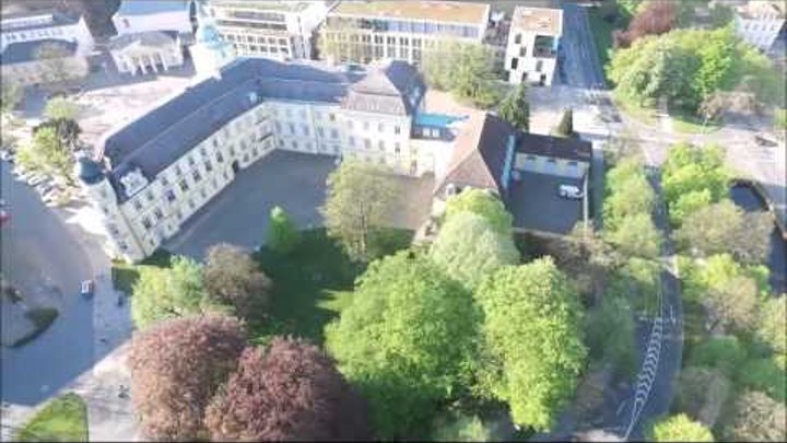 Lambertikirche Oldenburg und das Schloß von oben Lambertikirche Oldenburg und das Schloß von oben
