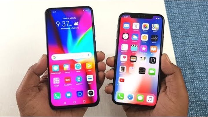 Honor View 20 vs iPhone X Speed Test | Which is Faster !
