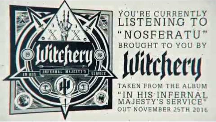 WITCHERY - Nosferatu (Lyric Video)