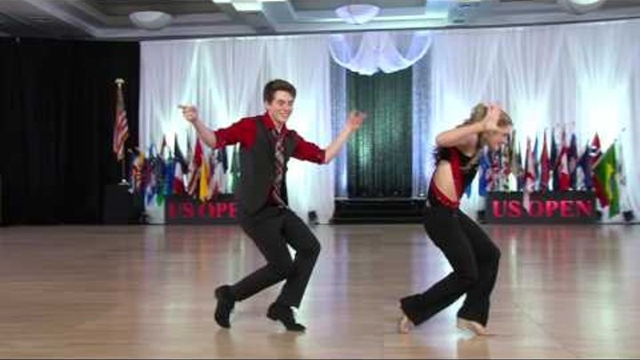 15 Year Old Swing Dancers Ryan Boz and Alexis Garrish win FIRST PLACE 2015 US OPEN Young Adult 15 Year Old Swing Dancers Ryan Boz and Alexis Garrish win FIRST PLACE 2015 US OPEN Young Adult