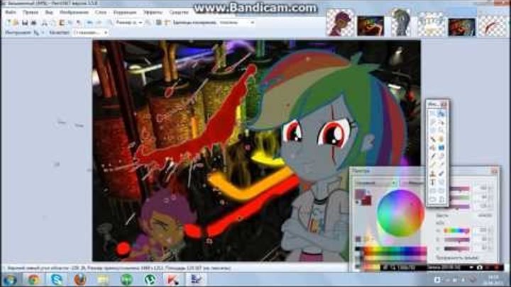 Speedpaint with Lucy - Rainbow Factory (Equestria Girls)