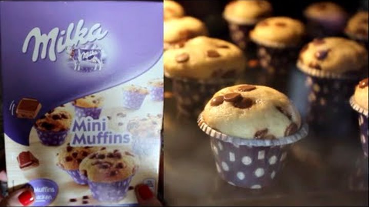 Сладости из Европы iSweets | Milka Mini Muffins