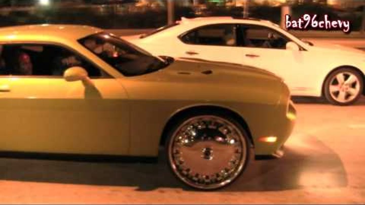 Dodge Challenger R/T on 26" DUB Opera Floaters Pt.2 - 1080p HD