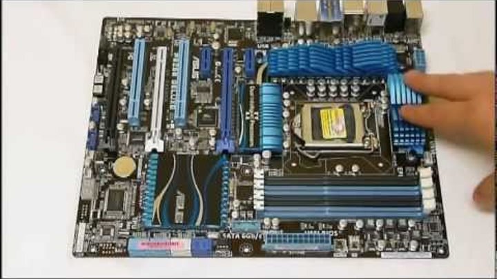 ASUS P8Z68 Deluxe Motherboard Overview