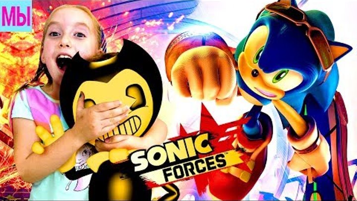 Бенди спасает Соника Игра про Соника Sonic Forces Новые приключения Соника Мультик Видео для детей