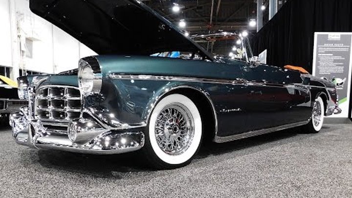 1955 Chrysler Imperial Convertible Rutterz Rodz The SEMA Show 2016 смотреть онлайн 1955 Chrysler Imperial Convertible Rutterz Rodz The SEMA Show 2016