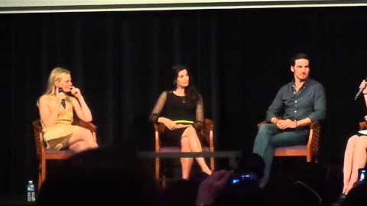 Q&A with Jennifer Morrison, Colin O'donoghue & Meghan Ory - Fairy Tales III in Paris - 20.06.15