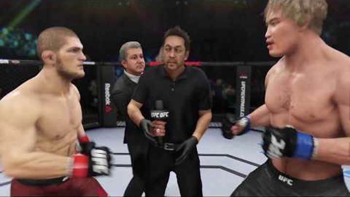 Khabib Nurmagomedov vs. Choe Hong-man (EA Sports UFC 3) - CPU vs. CPU Khabib Nurmagomedov vs. Choe Hong-man (EA Sports UFC 3) - CPU vs. CPU