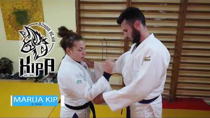 Kumi kata ( grip fighting - borba za gard ) - Marija Kipa, judo 4.DAN