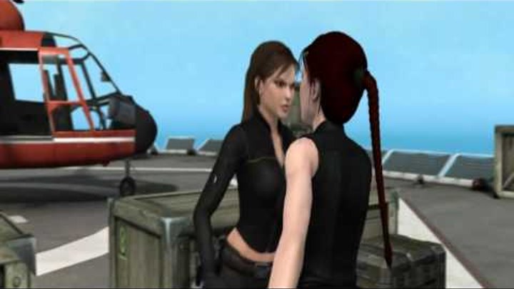 Lara Croft vs. The Doppelganger (Ship) HD Lara Croft vs. The Doppelganger (Ship) HD