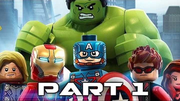 Lego Marvel Avengers Walkthrough Gameplay Part 1 - Ultron (Video Game) Lego Marvel Avengers Walkthrough Gameplay Part 1 - Ultron (Video Game)
