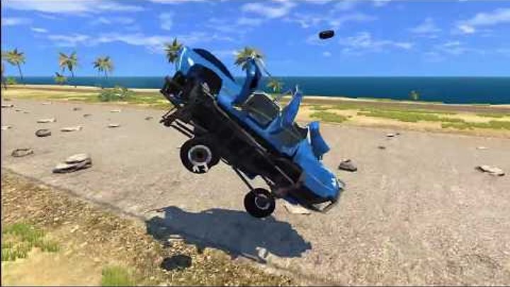 BeamNG.Drive Большая подборка аварий #1 . Разбиваем тачки в хлам. Мультик про машинки BeamNG.Drive Большая подборка аварий #1 . Разбиваем тачки в хлам. Мультик про машинки