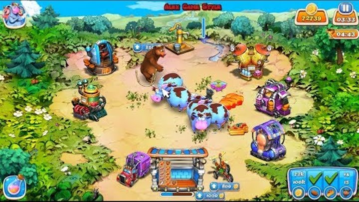 Farm Frenzy Hurricane Season Level 48 only GOLD Веселая ферма Сезон Ураганов Уровень 48 Золото