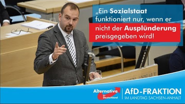 „Ein Sozialstaat funktioniert nur, wenn er nicht der Ausplünderung preisgegeben wird!“ „Ein Sozialstaat funktioniert nur, wenn er nicht der Ausplünderung preisgegeben wird!“