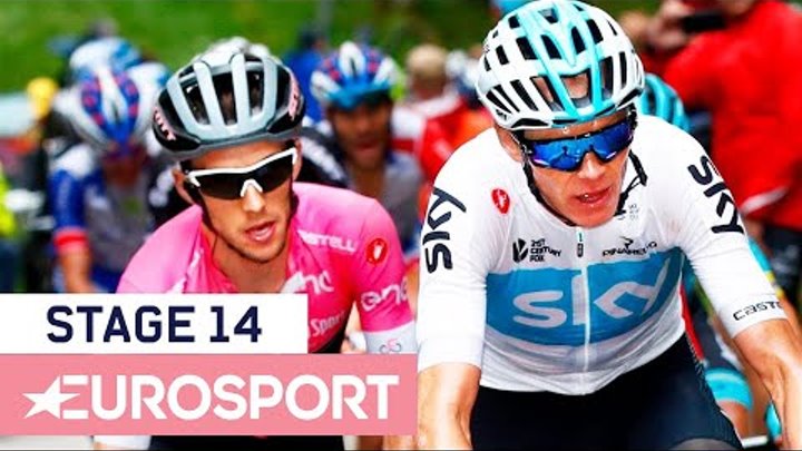 Giro d'Italia 2018 | Stage 14 Key Moments | Cycling | Eurosport
