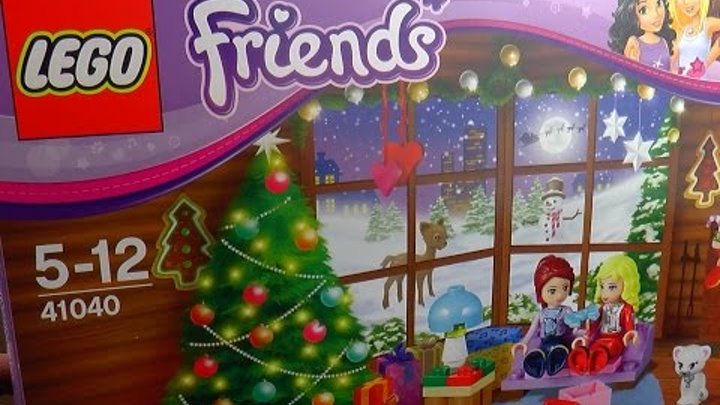 Лего Френдс Новогодний Календарь Лего Друзья 2014 Обзор Lego Friends 41040