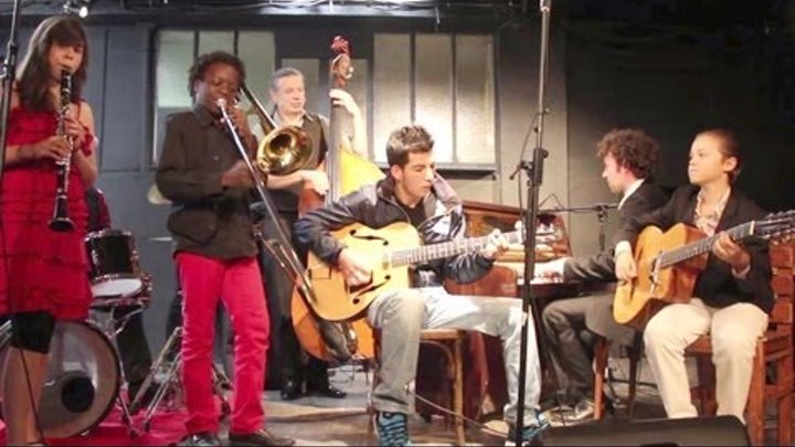 "Blues Clair" - Grand Jazz Band with Noé Reine - 9 musicians at Picolo's "Blues Clair" - Grand Jazz Band with Noé Reine - 9 musicians at Picolo's