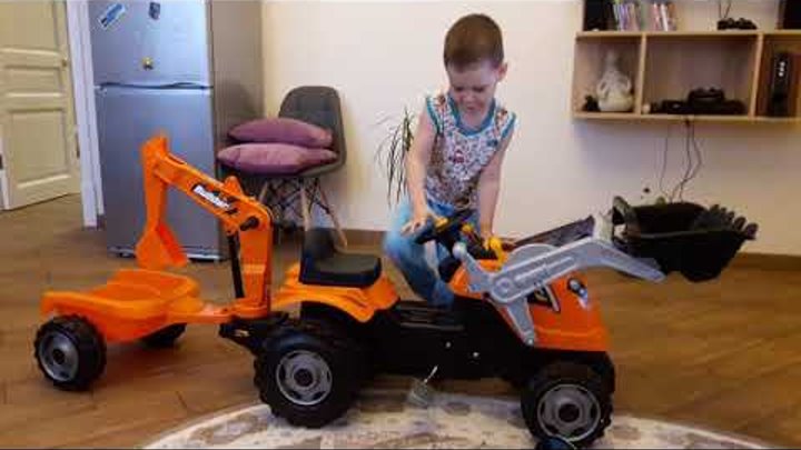 Трактор детский Smoby builder max