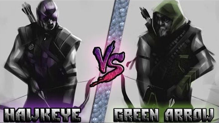 Соколиный Глаз (Мстители) vs Зелёная Стрела (Лига Справедливости) - Кто кого? [bezdarno]