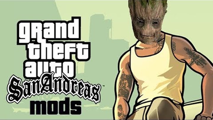 GTA SAN ANDREAS WITH MODS FUNNY MOMENTS