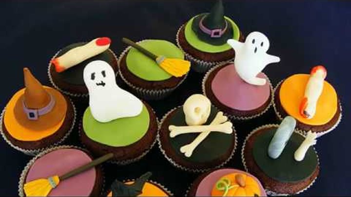 Сладкие подарки на Хэллоуин: торты, пряники, печенье!
