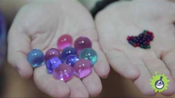 Разноцветные полимерные шарики (орбиз, orbeez). Обзор