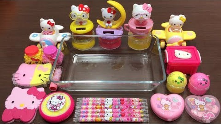 Special Series Hello Kitty | Mixing Random Things Into Store Bought Slime | Satisfying Slime Video 2 Special Series Hello Kitty | Mixing Random Things Into Store Bought Slime | Satisfying Slime Video 2