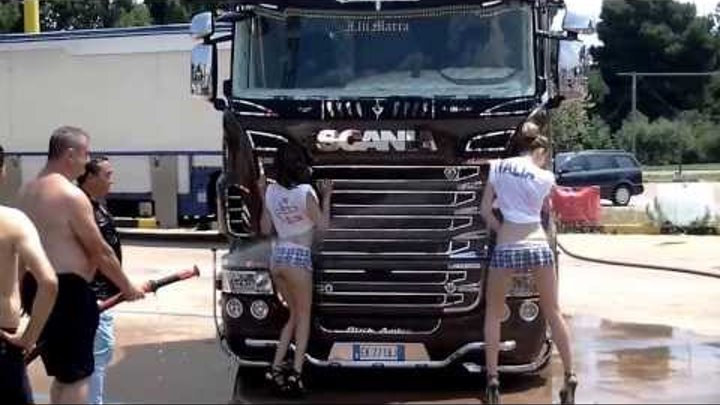 Scania R730 Black Amber Tuning By Team Marra - Raduno East Coast 2013