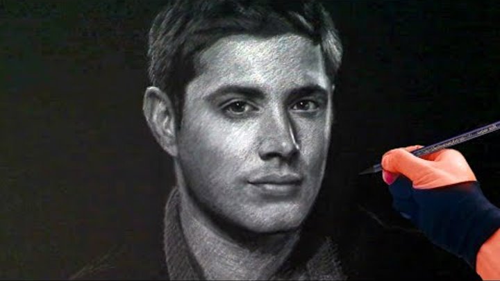 Drawing Dean / Supernatural - Art Video