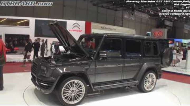 1080p: Mansory G55 AMG SLR-powered Carbon Body in detail