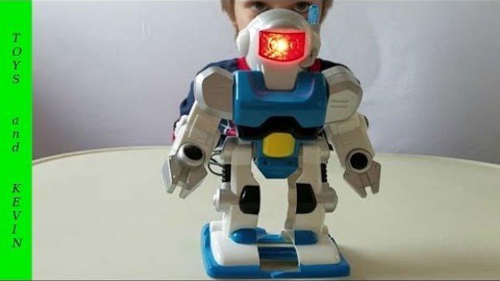 Робот на пульте управления сбивает замки (Space robot Kids Stuff) Игрушки роботы Робот на пульте управления сбивает замки (Space robot Kids Stuff) Игрушки роботы