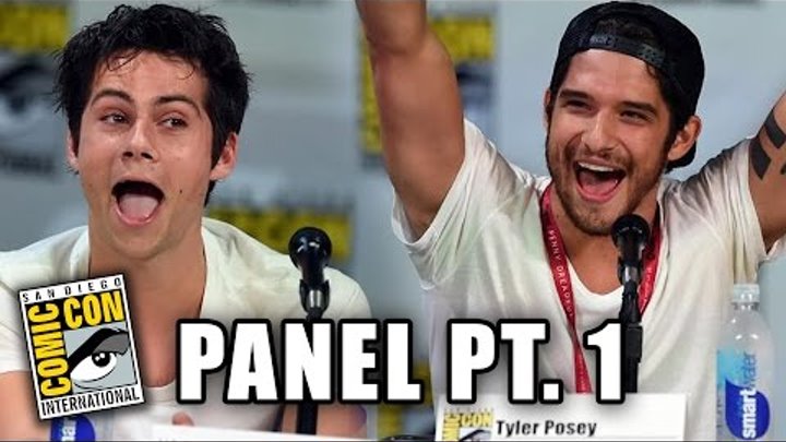 Teen Wolf Comic-Con 2014 Panel Part 1 (Dylan O'Brien, Tyler Hoechlin, Tyler Posey)