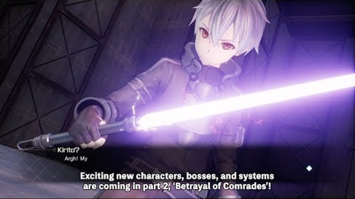 Sword Art Online: Fatal Bullet Betrayal of Comrades Trailer | PS4, XB1, PC