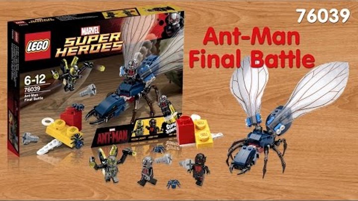 Lego Super Heroes 76039 Решающая битва Человека муравья - Ant-Man Final Battle