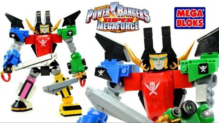 Mega Bloks® Legendary Megazord Power Rangers Super Megaforce Speed Build Mega Bloks® Legendary Megazord Power Rangers Super Megaforce Speed Build